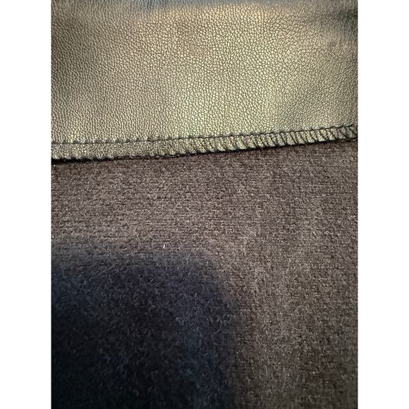 Lulus Tough Stuff Black Vegan Leather Skirts Size Medium - Picture 8 of 10